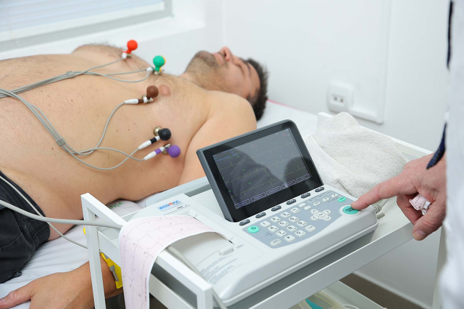 analiza ekg, ekg pregled  bomedik